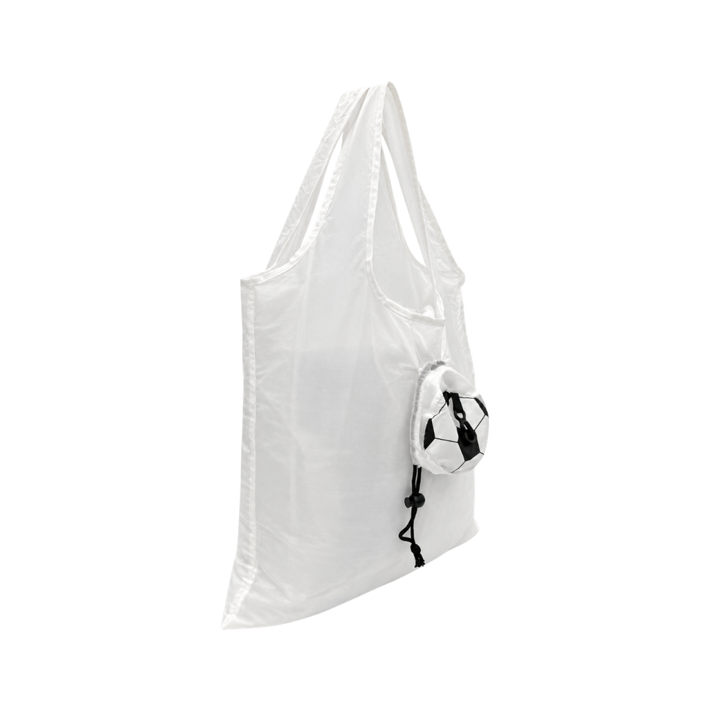 Bolsa, Tela, Blanco, 38*58 Centimetros, Plegable Con Estuche