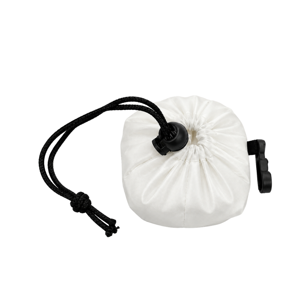 Bolsa, Tela, Blanco, 38*58 Centimetros, Plegable Con Estuche