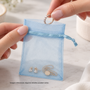 bolsa organza 9cm