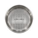 SHAKER, ACERO INOXIDABLE, BLANCO, 600 ml, doble pared 26.3*7.4*6.4cm con compartimiento inferior para proteina, leche en polvo u otros y tapón tipo rosca