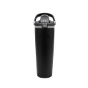 Termo, acero inoxidable, negro, 30 oz, Yawa de boquilla con tapa de seguridad