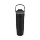 Termo, acero inoxidable, negro, 30 oz, Yawa de boquilla con tapa de seguridad