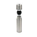 Termo, Acero Inoxidable, Plateado, 500 Ml , Bala Doble Pared      