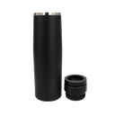 Termo, acero inoxidable, negro, 550ml, Sutra doble pared con anillo magnético para celular