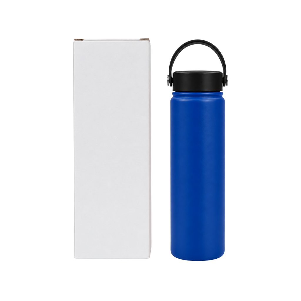 Termo Acero Inoxidable Azul 24 oz Travel Doble Pared