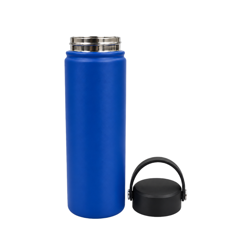 Termo Acero Inoxidable Azul 24 oz Travel Doble Pared