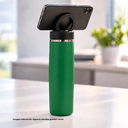 Termo, acero inoxidable, verde, 550ml, Sutra doble pared con anillo magnético para celular