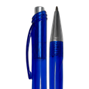 lapiceros, plástico, azul reflex, 14 centimetros, cristal,