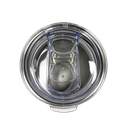 vaso, acero inoxidable, negro mate, 400 ml doble pared , con base de corcho