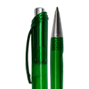 lapiceros, plástico, verde, 14 centimetros, cristal,