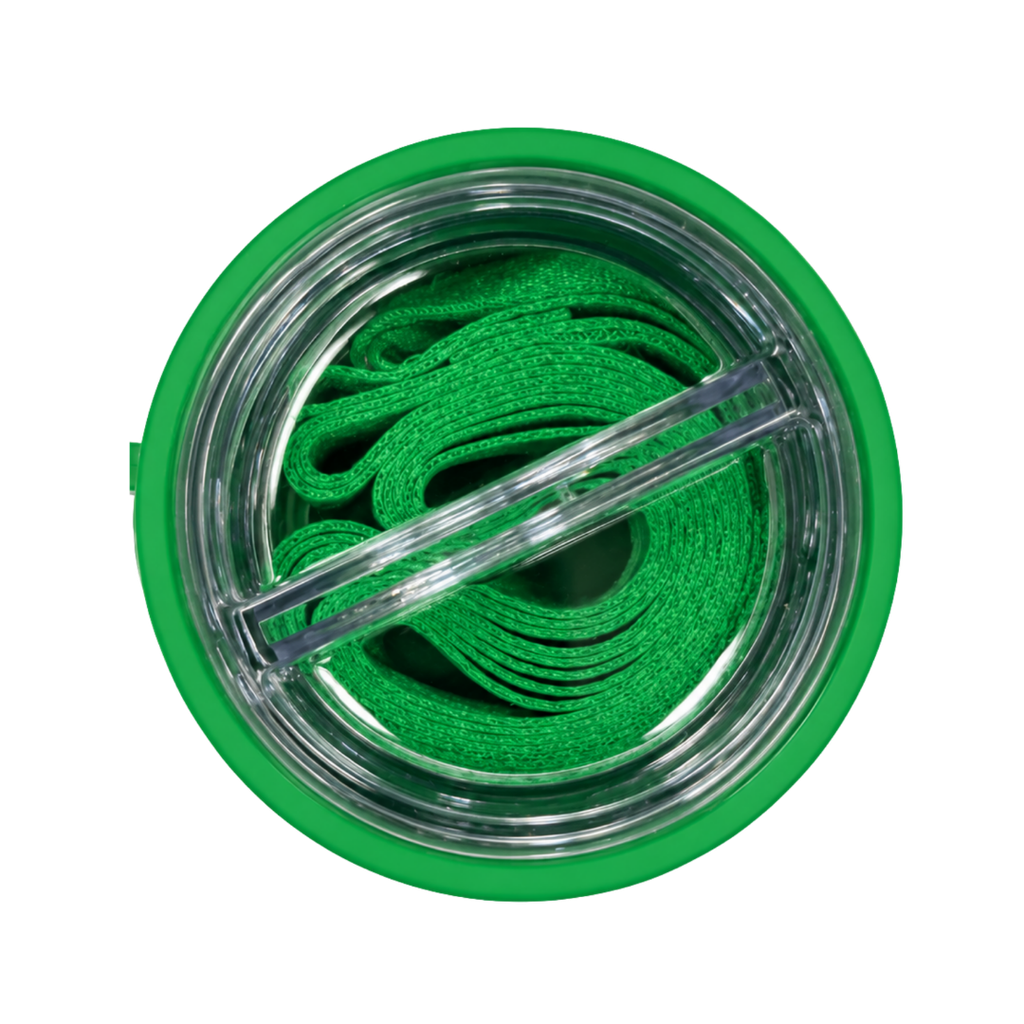 Termo acero inoxidable verde 500 ml Warrior con pastillero cinta y taza base plástica