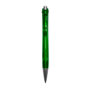 lapiceros, plástico, verde, 14 centimetros, cristal,