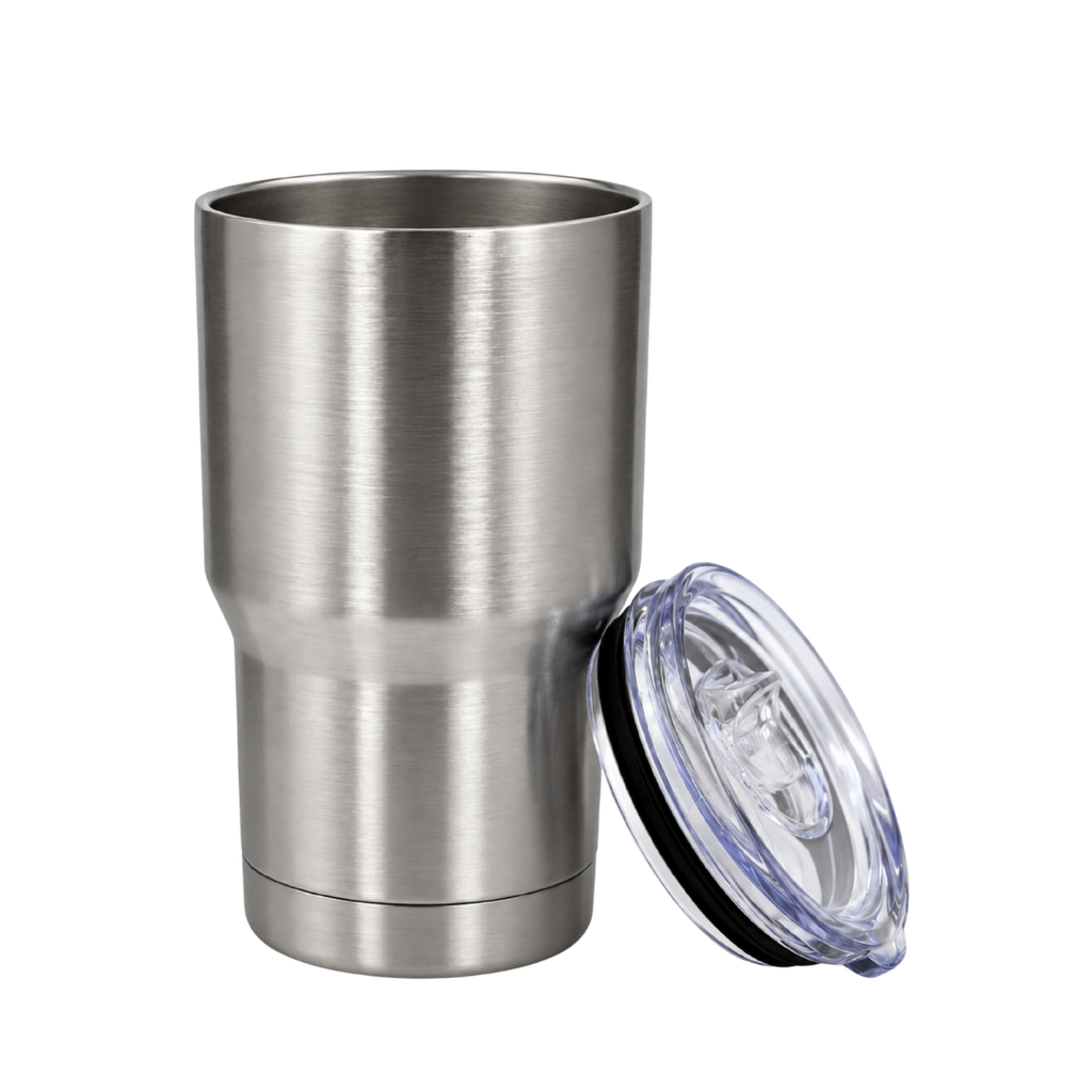 vaso termico carl, acero inoxidable, , doble pared , plateado brillante 12 oz