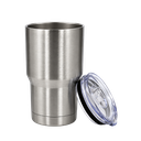 vaso termico carl, acero inoxidable, , doble pared , plateado brillante 12 oz