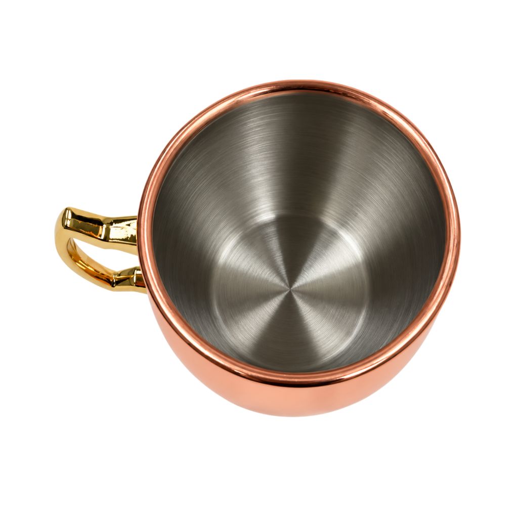 Taza Acero Inoxidable Cobre 8.7*9.7 cm Moscow Mule