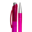 lapiceros, plástico, fucsia, 14 centimetros, cristal,