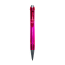 lapiceros, plástico, fucsia, 14 centimetros, cristal,