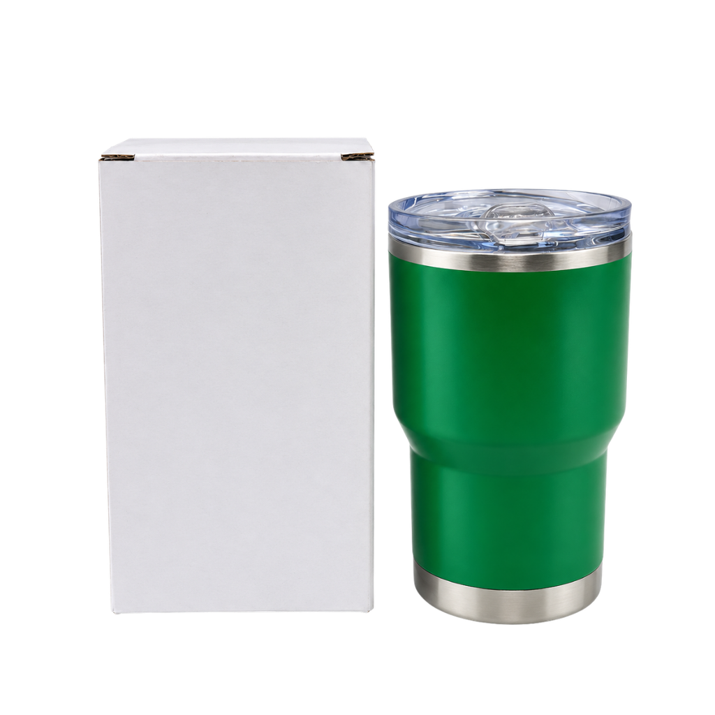 Vaso Acero Inoxidable Verde 12 Oz Térmico Doble Pared Carl