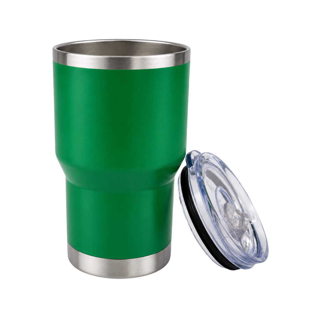Vaso Acero Inoxidable Verde 12 Oz Térmico Doble Pared Carl