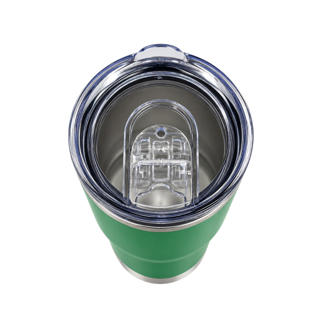 Vaso Acero Inoxidable Verde 12 Oz Térmico Doble Pared Carl