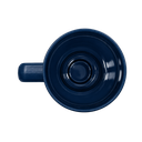 taza, acero inoxidable, azul mate, 40 oz Bold doble pared interior plástica, tapa y pajilla