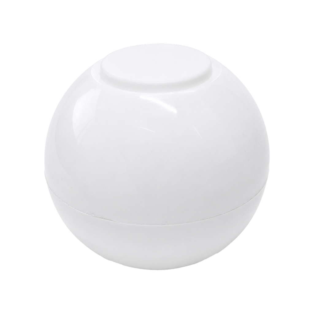 Spinner plástico blanco 5 cm forma de pelota