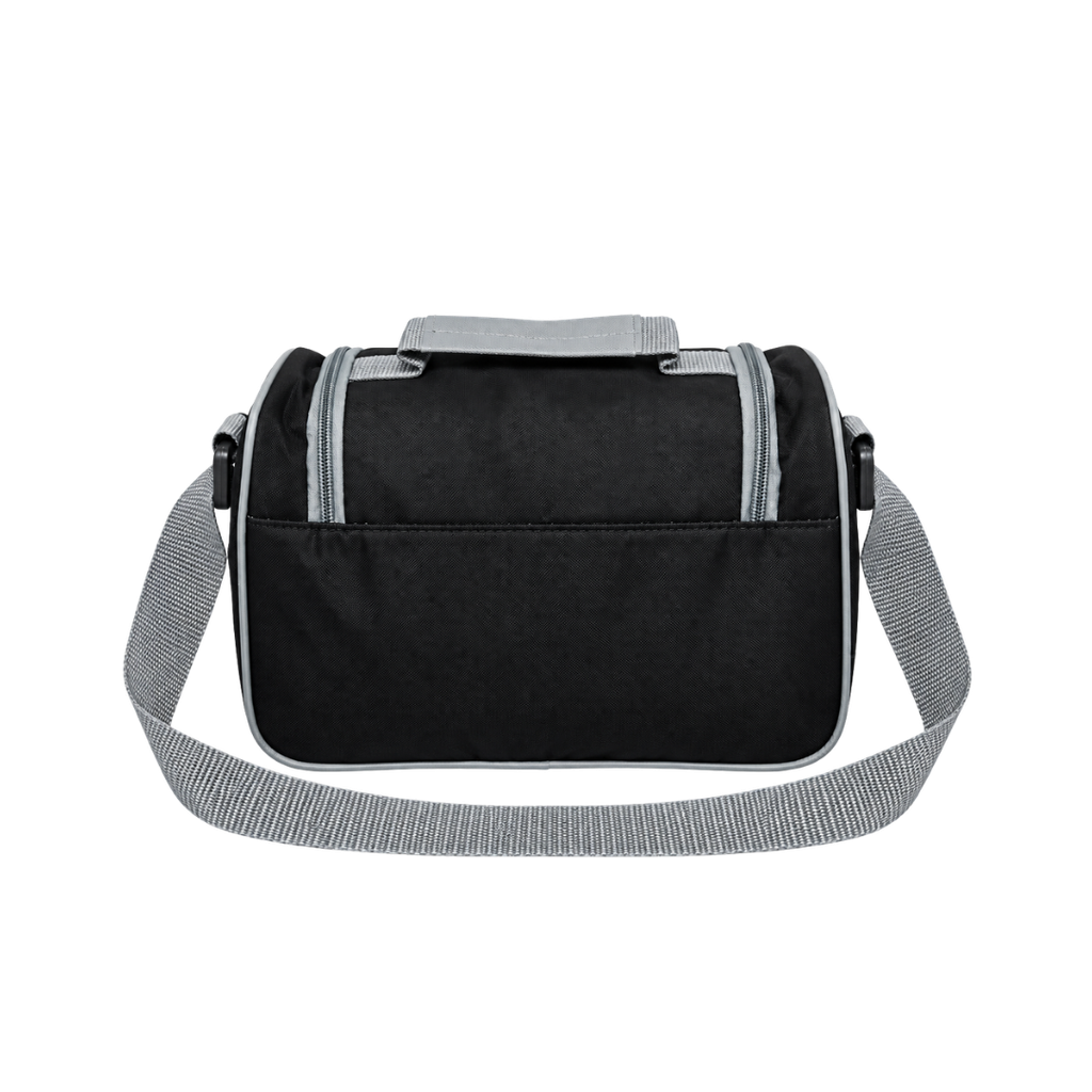 LONCHERA, OXFORD, NEGRO, 29*15*20 cm, CLEAR ALUMINIZADA