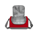 LONCHERA, OXFORD, ROJO, 29*15*20 cm, CLEAR ALUMINIZADA