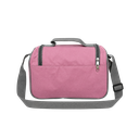 LONCHERA, OXFORD, ROSADO, 29*15*20 cm, CLEAR ALUMINIZADA