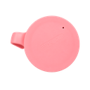 TAZA, ACERO INOXIDABLE, ROSADO, 12.5x9x13. 5cm cm, 400 ML DOBLE PARED CON AGITADOR MAGNÉTICO