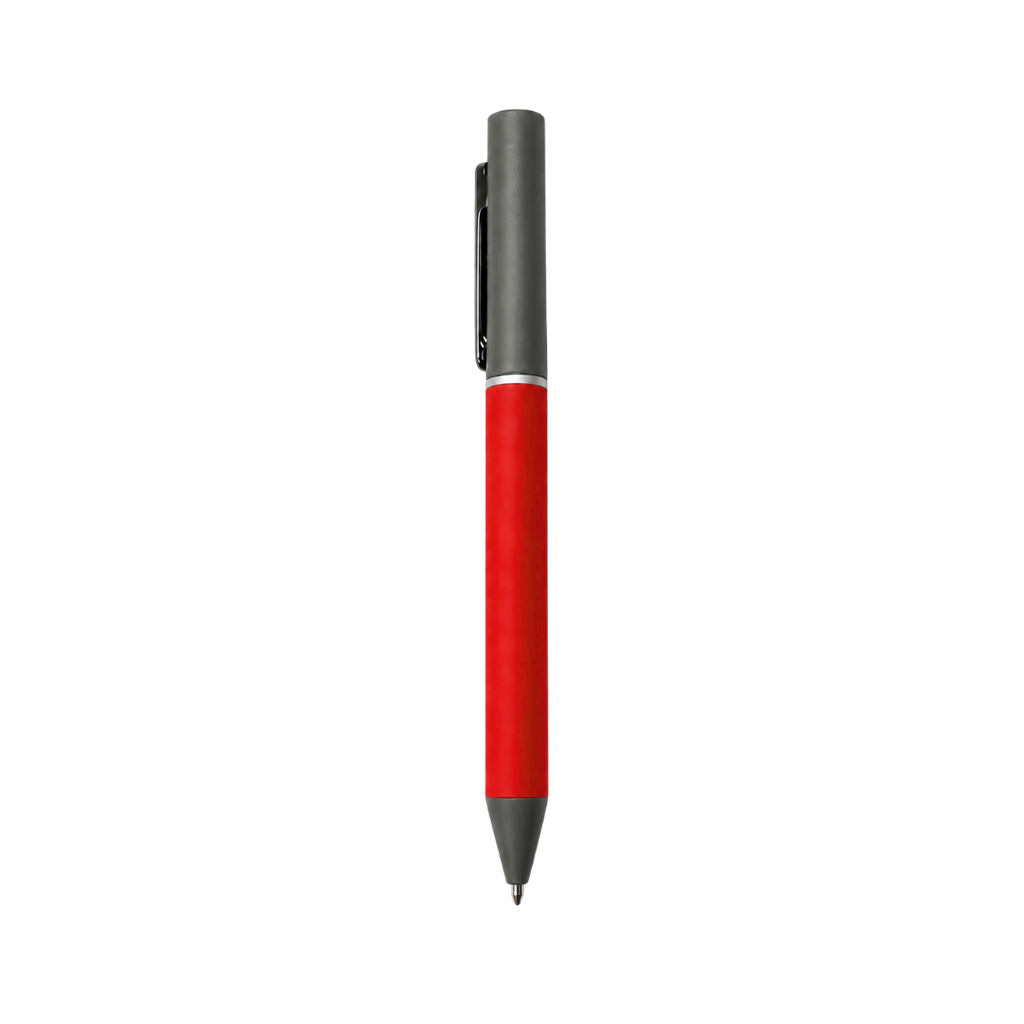 SET EJECUTIVO, CERÁMICA, ROJO, 480 ml, Double de taza en set con agenda PU A5 y lapiceros de metal de cenefa gris en caja negra de regalo