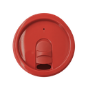 VASO, PLÁSTICO, ROJO, 380 ml, Basic 6.5*8*13cm  base de acero