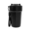 SET EJECUTIVO, ACERO INOXIDABLE, NEGRO, 380 ml, termo doble pared en set con libreta PU A5 y lapicero de metal en caja negra de regalo