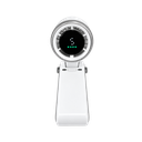 VENTILADOR, PLÁSTICO, BLANCO, 5.2*5.9*17.2 cm, RIBAND CON CINTA Y CABEZA MÓVIL