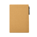 libretas, ecologica de carton, negro, 11*15 centimetros, con lapicero y notas adhesivas