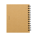 libretas, ecologica de carton, negro, 16*12.5 centimetros, tapa con iman 70 paginas.