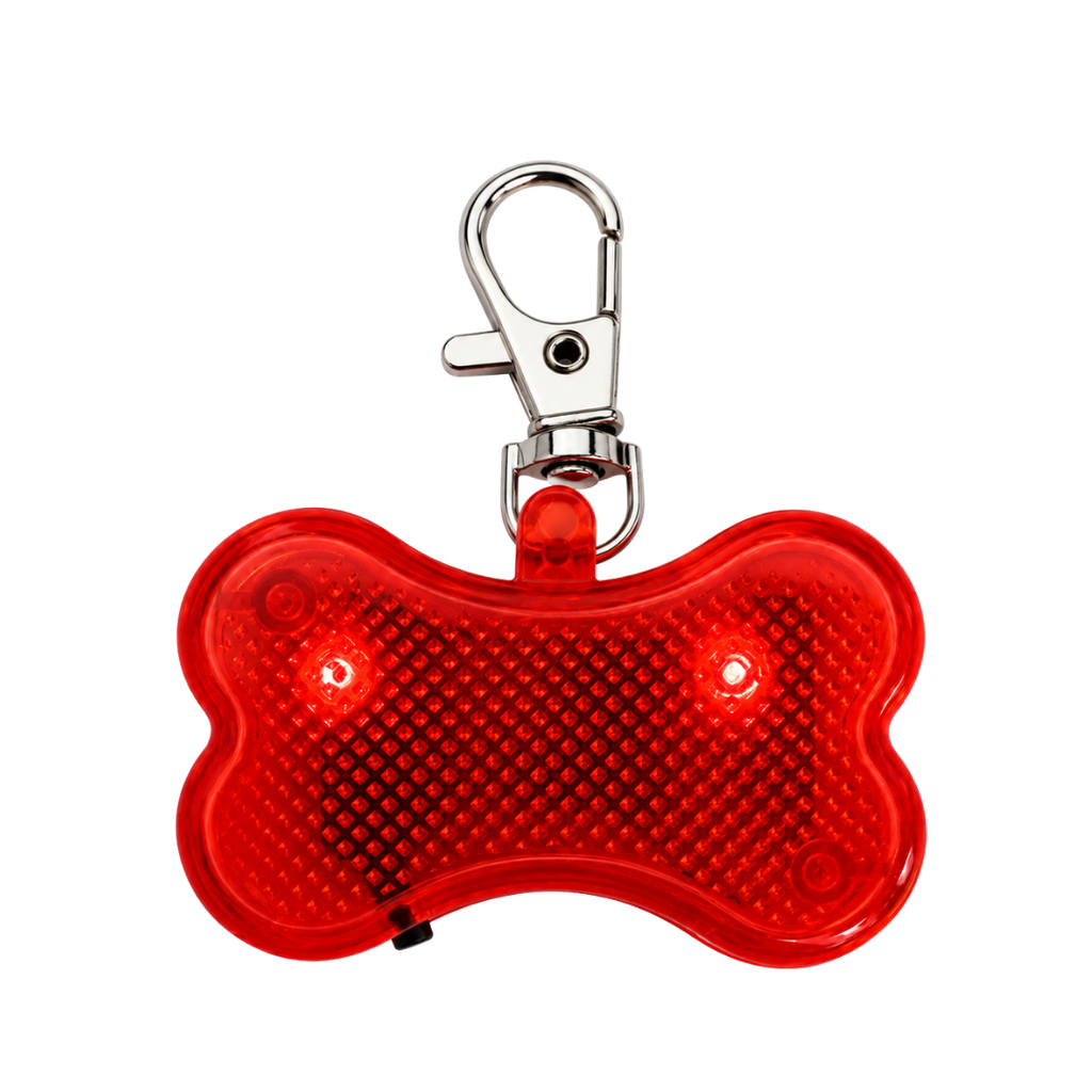 luz led, , rojo, 4.7*3 centimetros, para collar forma de huesito