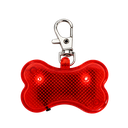 luz led, , rojo, 4.7*3 centimetros, para collar forma de huesito