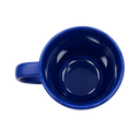Taza, Cerámica, Azul Oscuro, 450 Ml Country , 8*11.5cm Base De Corcho Sin Tapa