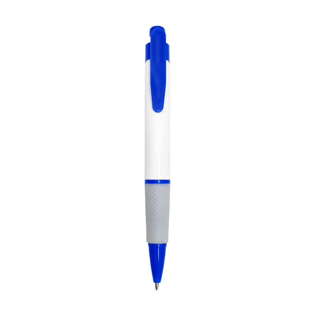 lapiceros, plástico, celeste (baby blue), 13.4 centimetros, brumos con goma antideslizante