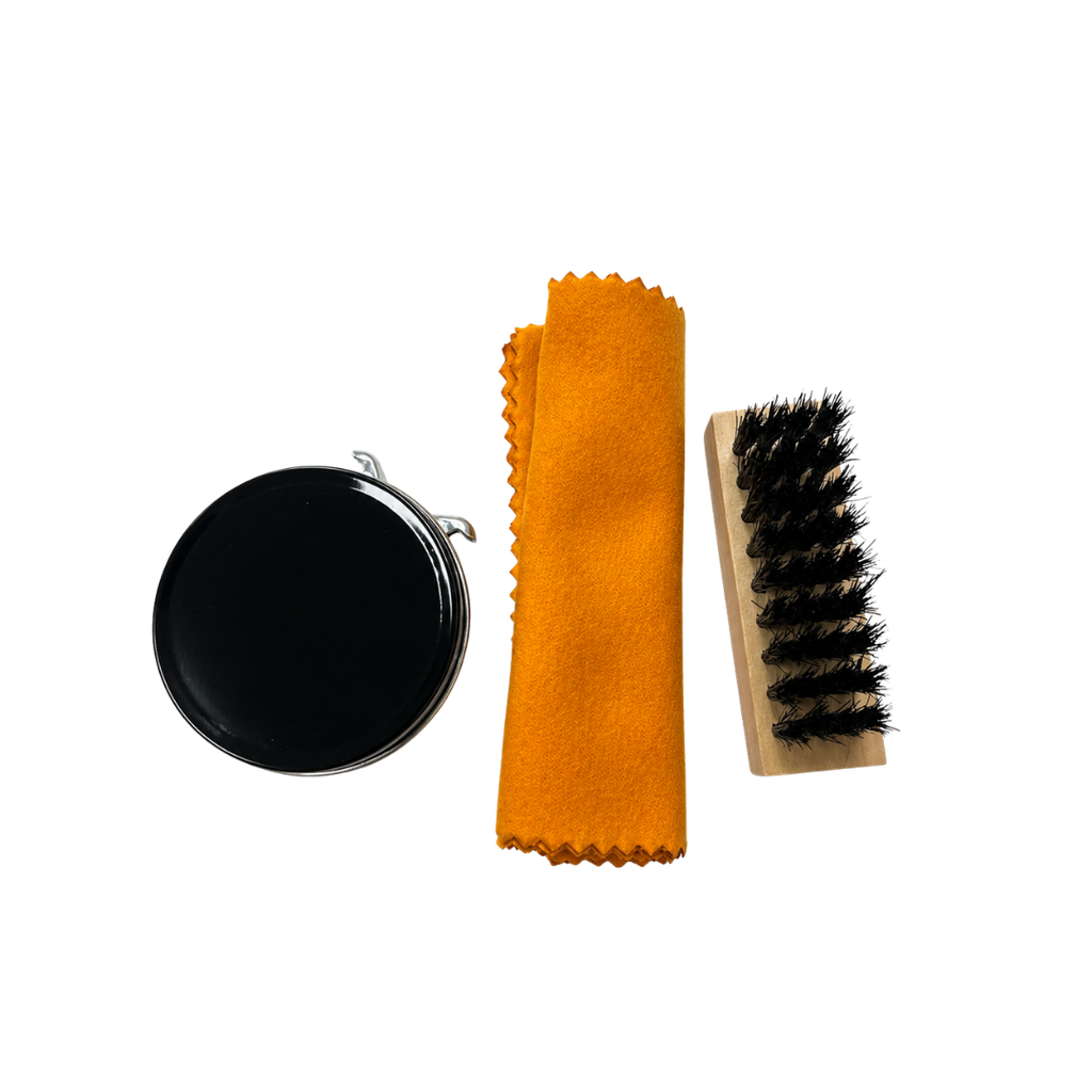 KIT DE LIMPIEZA, PLÁSTICO, NEGRO, 12*8*3.5 cm, para zapatos 3 pcs en caja