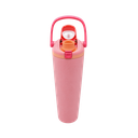 Termo, acero inoxidable, rosado, 30 oz, Yawa de boquilla con tapa de seguridad