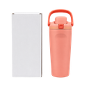 Termo, acero inoxidable, rosado, 30 oz, Yawa de boquilla con tapa de seguridad