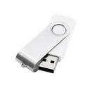 Memoria Usb 16Gb, 2 x 5.8 x 1 cm, Blanco