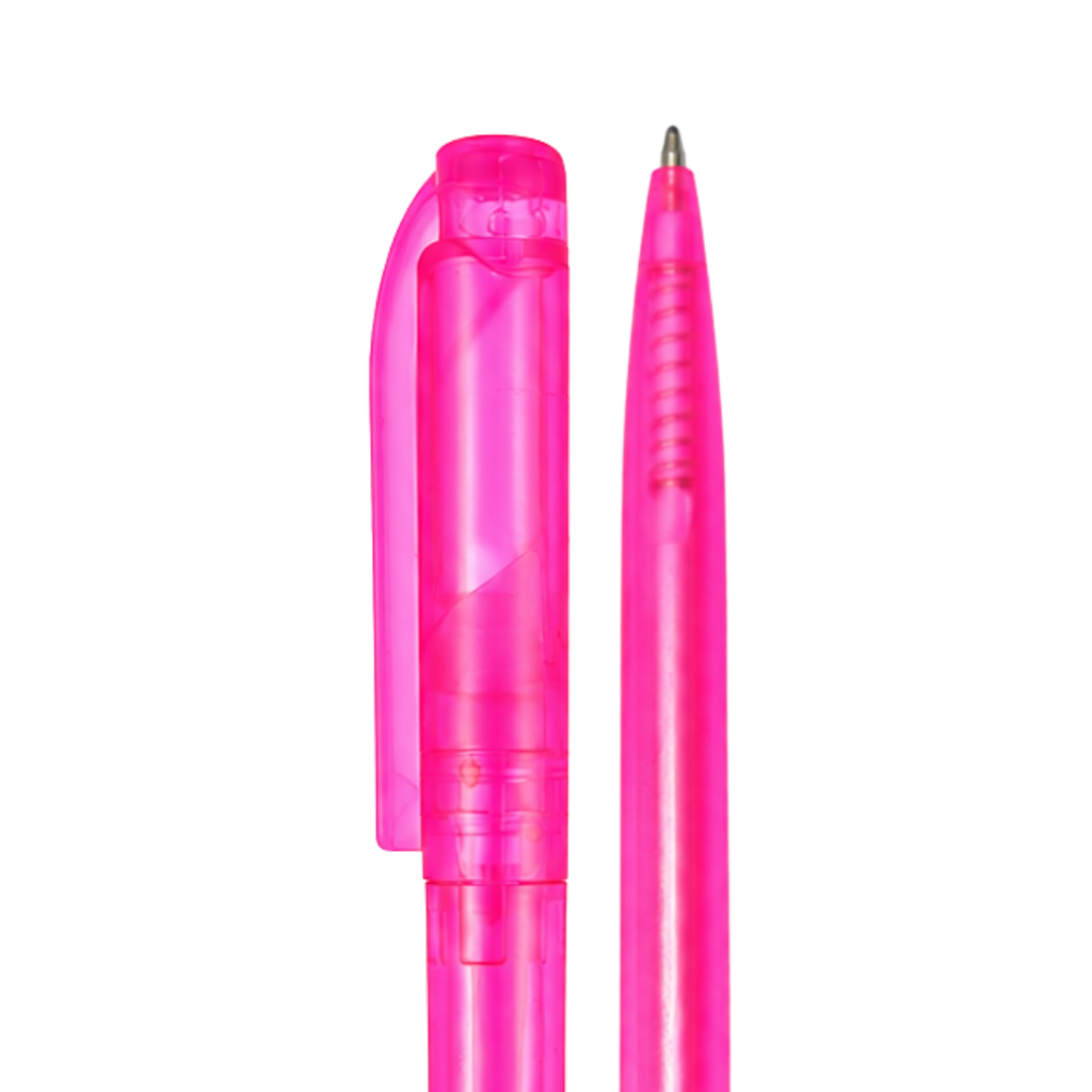 lapiceros, plástico, rosado, 13 centimetros, frost