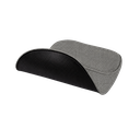 MOUSE PAD, POLIESTER, GRIS, 20 x 22.3 cm, CON BASE ANTIDESLIZANTE Y REPOSA MUÑECAS