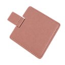 ESPEJO DE BOLSILLO, PLÁSTICO, ROSADO, 6.5*6.8 cm, CUADRADO CON BASE PROTECTORA