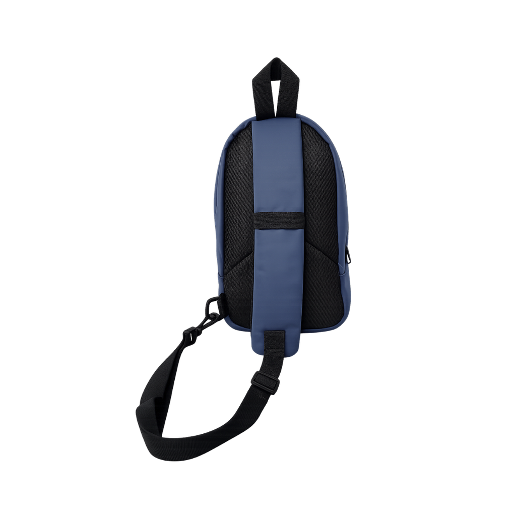 Mochila, PU, Azul Oscuro, 28*17*7 Centimetros, Cruzada Favel