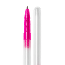 lapiceros, plástico, fucsia, 12.5 centimetros, nevado con tapon