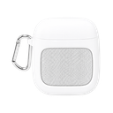 Auriculares con bocina, con conexión Bluetooth  5.0, ABS, 7.5 x 8.7 x 4 cm, Blanco